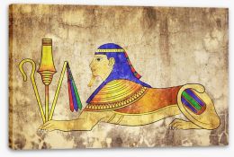 Egyptian Art Stretched Canvas 26485559