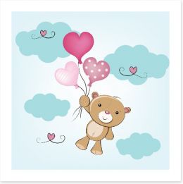 Teddy Bears Art Print 265453614