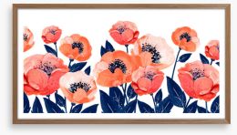 The anemone garden Framed Art Print 265471471