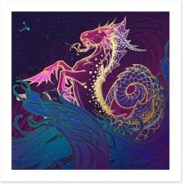 Dragons Art Print 266875918