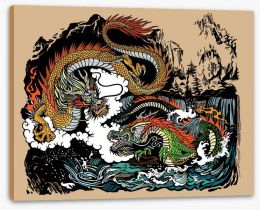 Chinese Art Stretched Canvas 266886815