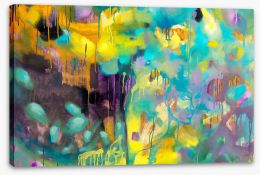 Abstract Stretched Canvas 267221303