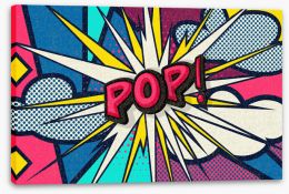 Pop Art Stretched Canvas 267816105