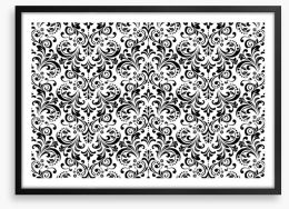 Black and White Framed Art Print 268200557