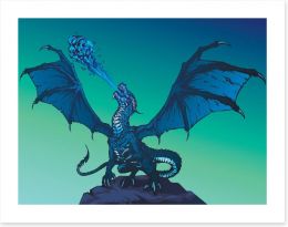 Dragons Art Print 268382907