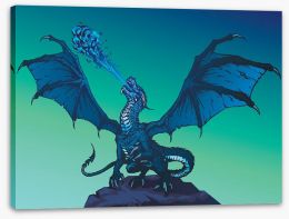 Dragons Stretched Canvas 268382907