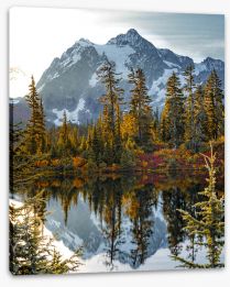 Mountains Stretched Canvas 268744681