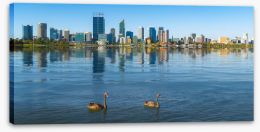 Perth Stretched Canvas 269674852