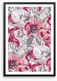 Floral Framed Art Print 271320991