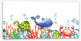 Under The Sea Stretched Canvas 271753928