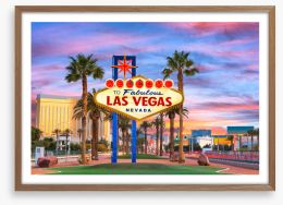 What happens in Vegas Framed Art Print 272104947