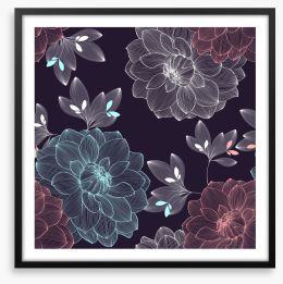 Floral Framed Art Print 272166542
