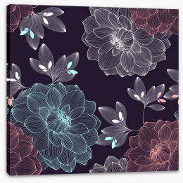 Floral Stretched Canvas 272166542
