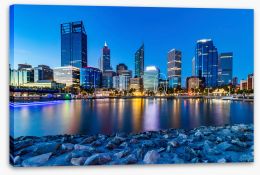 Perth Stretched Canvas 272614619