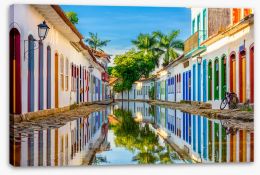 South America Stretched Canvas 273380767