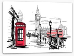 London Stretched Canvas 273704563