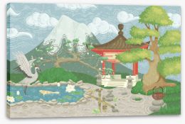 Japanese Art Stretched Canvas 274260505
