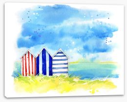 Beach House Stretched Canvas 275607692