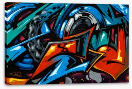 Graffiti Urban Stretched Canvas 276307723
