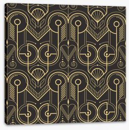 Art Deco Stretched Canvas 276479822