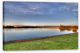 Lake Burley Griffin Stretched Canvas 2768703
