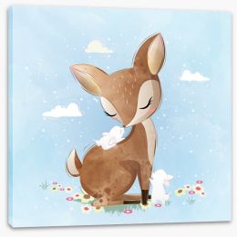 Animal Friends Stretched Canvas 279279968