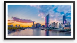 Brisbane Framed Art Print 280944908