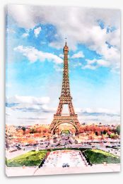 Paris Stretched Canvas 281119759