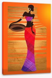 African Art Stretched Canvas 281712067