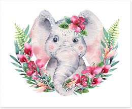 Elephants Art Print 282245518