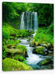 Waterfalls Stretched Canvas 282637212