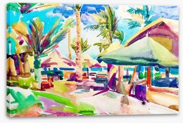Watercolour Stretched Canvas 282787347
