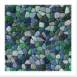 Mosaic Art Print 283336114