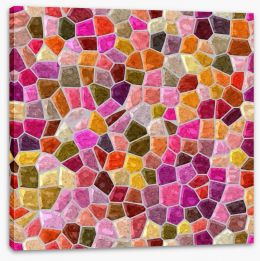 Mosaic Stretched Canvas 283336164