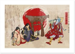 Japanese Art Art Print 284619346