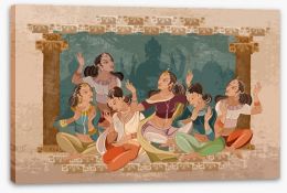 Indian Art Stretched Canvas 285892533