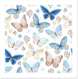 Butterflies Art Print 286663664