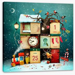 Christmas Stretched Canvas 287341212