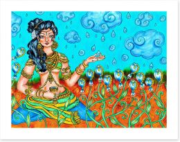 Indian Art Art Print 288228109