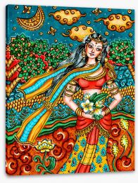 Indian Art Stretched Canvas 288228890