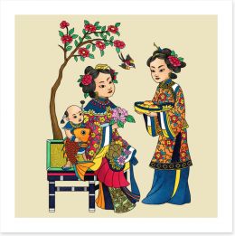 Chinese Art Art Print 288615974
