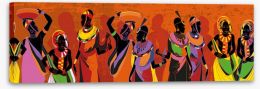 African Art Stretched Canvas 288628025