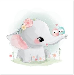 Elephants Art Print 289229012