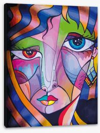 Cubism Stretched Canvas 290434400