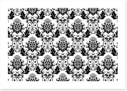 Black and White Art Print 291648722