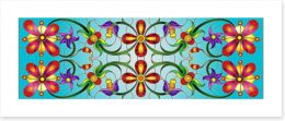 Stained Glass Art Print 291718673