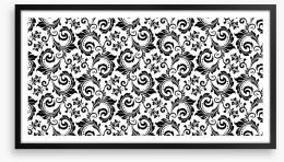Black and White Framed Art Print 292317604