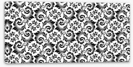 Black and White Stretched Canvas 292317604