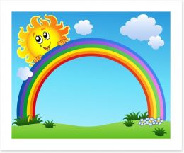 Rainbows Art Print 29264585