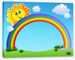 Rainbows Stretched Canvas 29264585